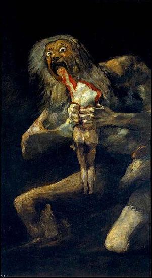 Francisco Goya Saturn Devouring His Son Sweden oil painting art